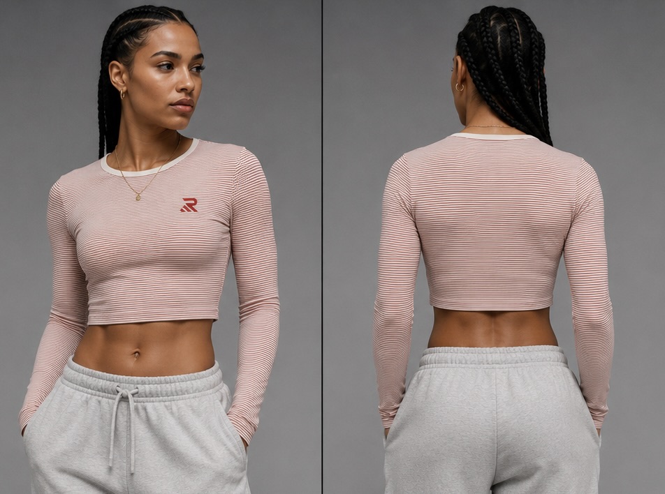 RIVRLANE Women's Crop Tee